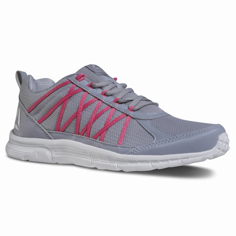 Pantofi Sport Reebok Speedlux 2.0 Dama Gri/Rosii Romania TI4528BE